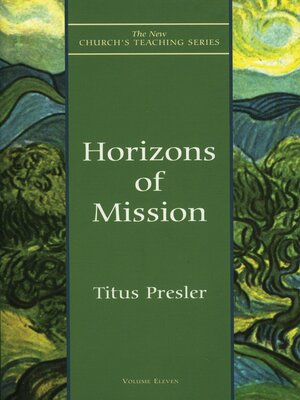cover image of Horizons of Mission